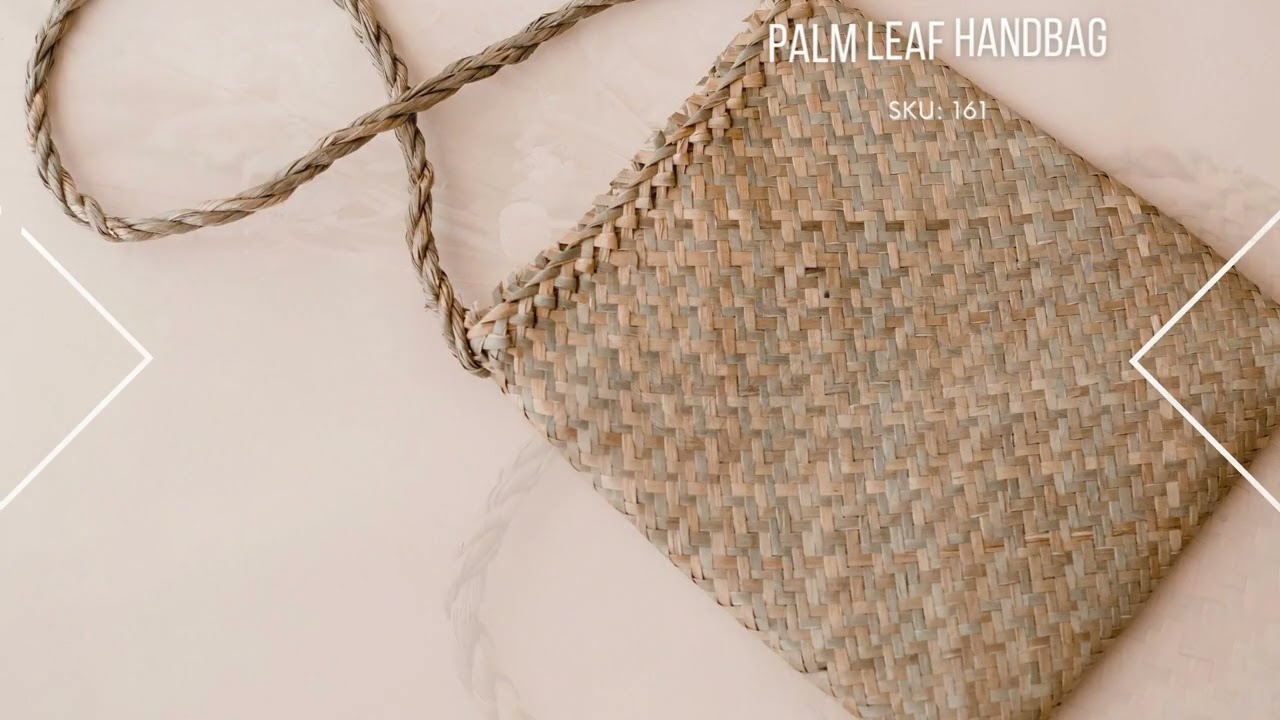 Palm Leaf Handbag