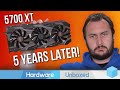 Radeon rx 5700 xt vs 7700 xt 2024 revisit