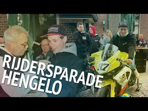 Rijdersparade road race Circuit de Varsselring in Hengelo!