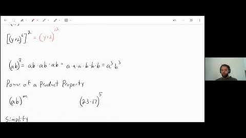 7.1- Apply Exponent Properties Involving Products- Algebra 1