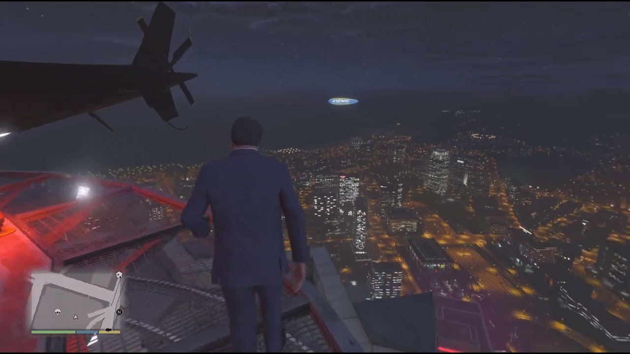 l'endroit le plus haut de GTA V