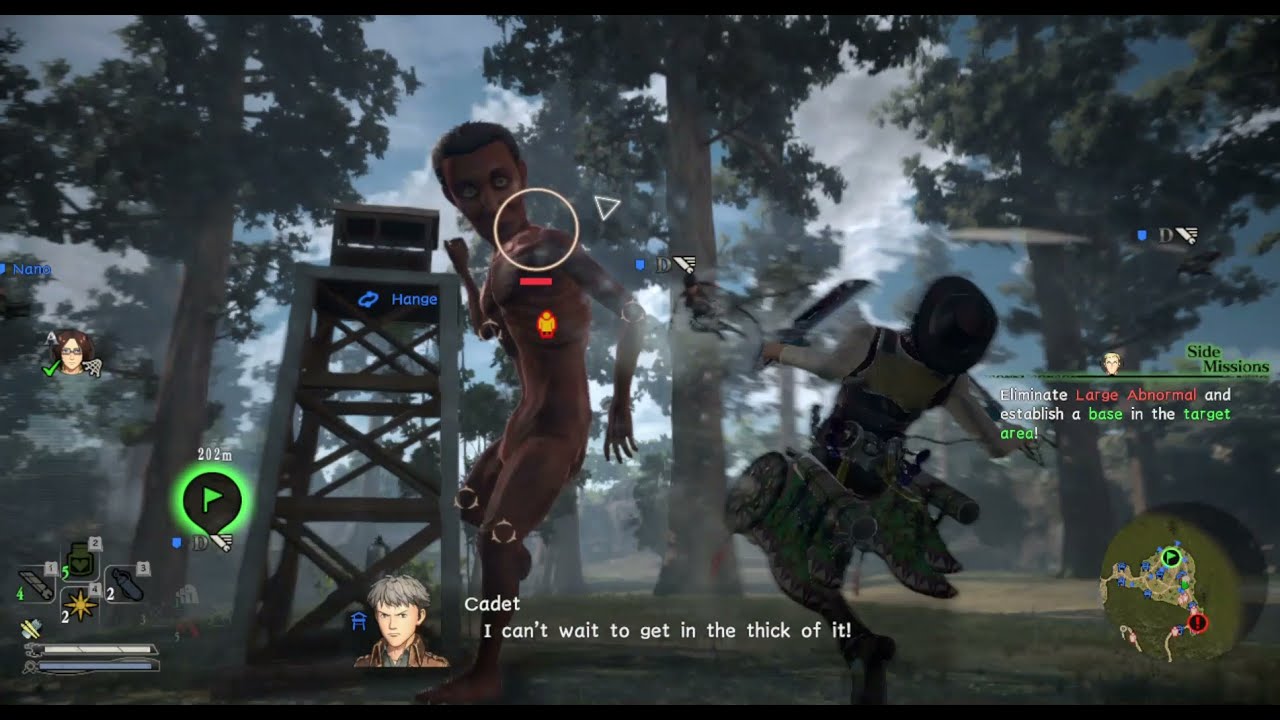 Attack on Titan 2 Final Battle Gameplay: Fighting Titan as Kenny