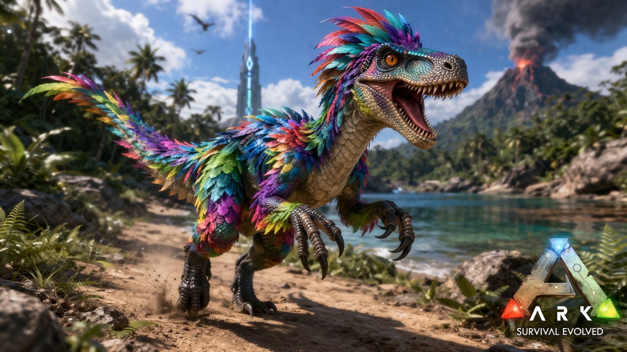 Omega Raptor Rengarek Raptor | Ark Survival Evolved Omega Modlu #26 - YouTube