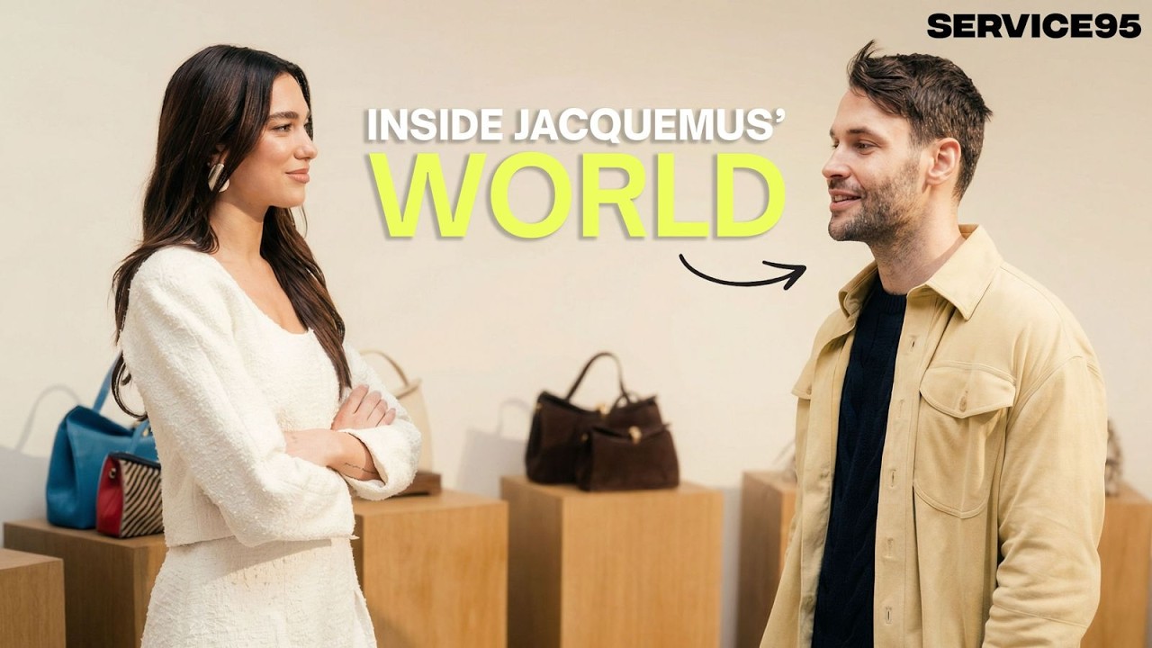 Dua Lipa Spends A Day At Jacquemus HQ...