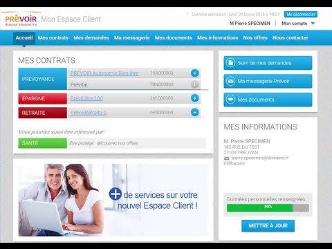 votre Espace Client PRéVOIR : prevoir.com