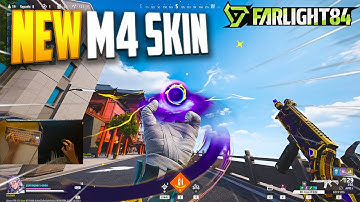 NEW Mythic M4 Skin Full Graphics Gameplay in Farlight 84 🔥 ( EPOMAKER RT85 )