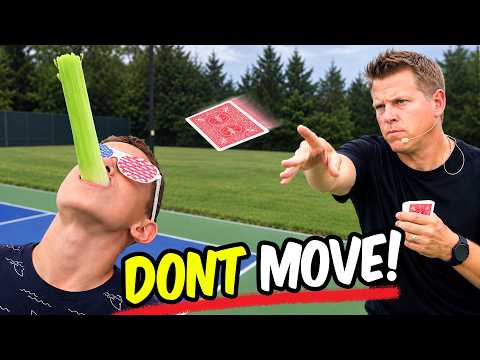 The Scariest Card Trick Shots I’ve Ever Done