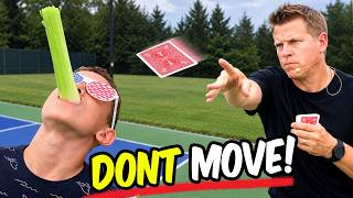 The Scariest Card Trick Shots I’ve Ever Done