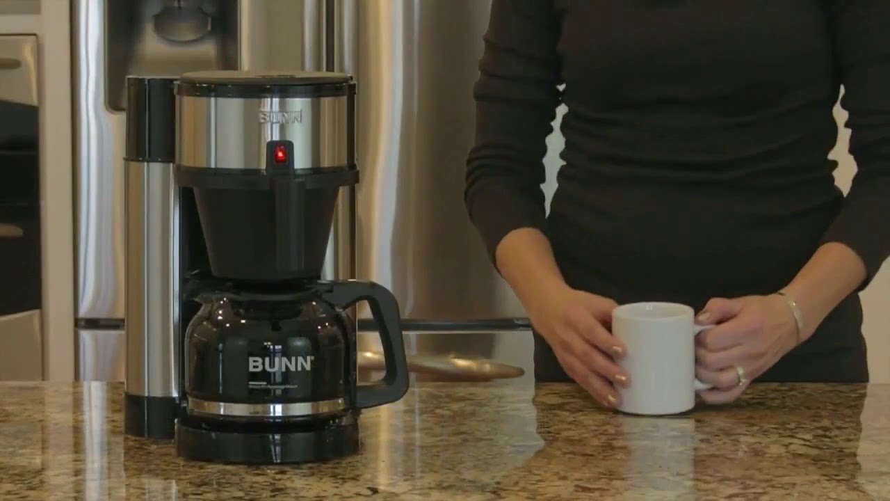 Best Buy: BUNN Velocity Brew 10-Cup Coffee Maker Stainless-Steel NHSB