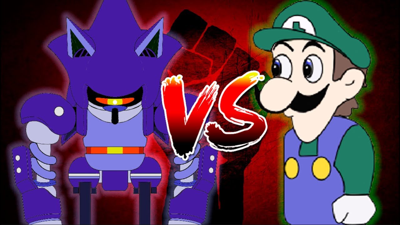 Mecha Sonic Vs Weegee - YouTube