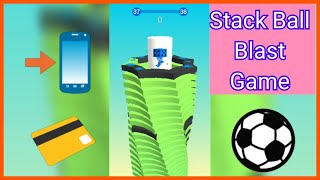 How to play Stack Ball - Blast through platforms | Creative Drawing by Saravanan screenshot 3