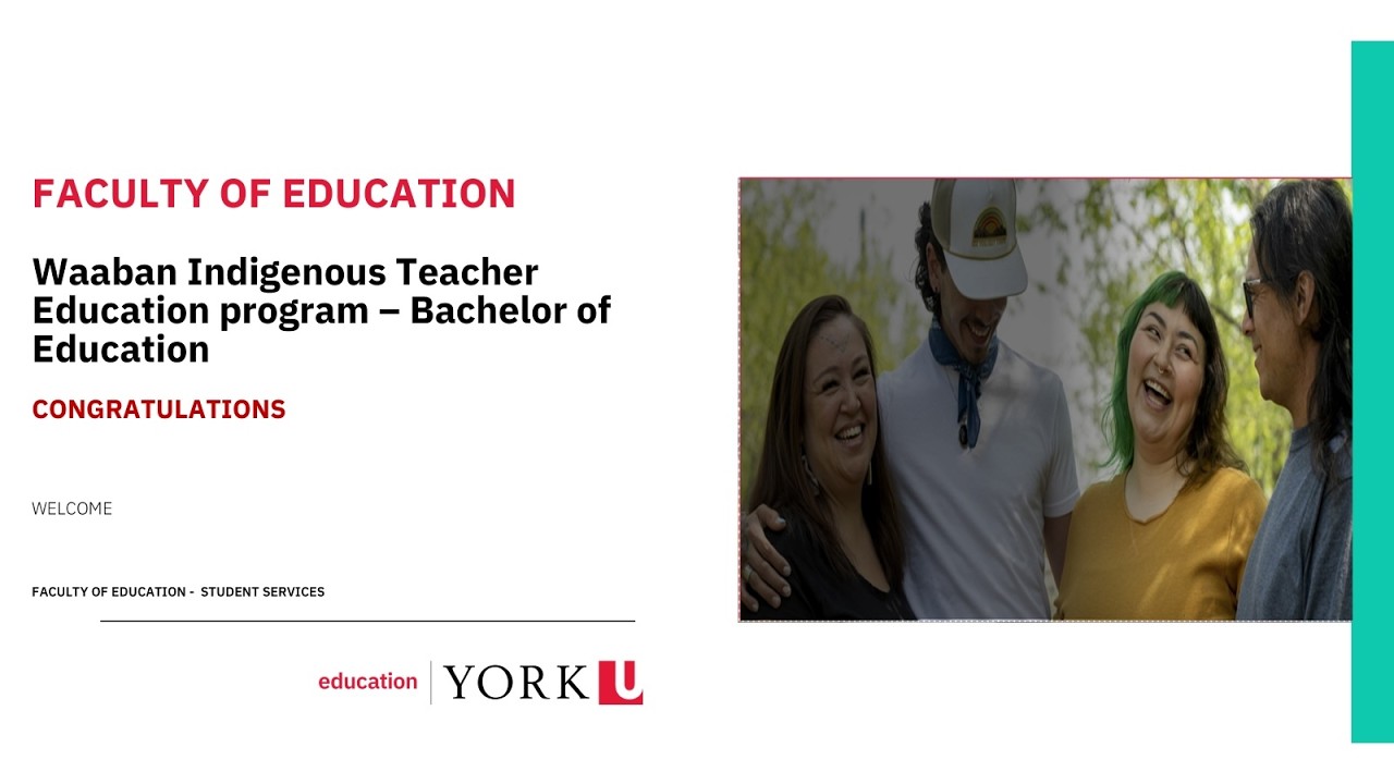 B.Ed. Waaban Indigenous Teacher Education program Advising - February 2026