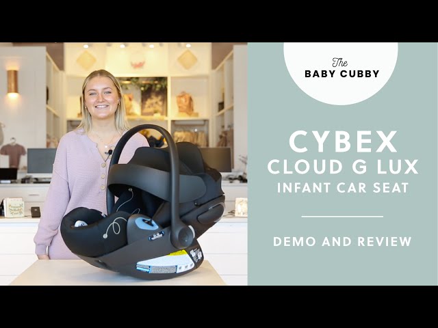 The Cybex Cloud G Lux Sensor Safe Infant Car Seat Review and Demo