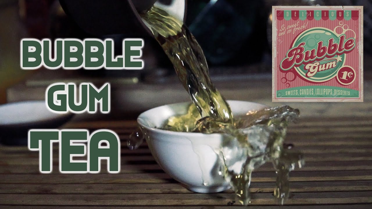 How to make BUBBLE GUM tea loose leaf oolong tea YouTube