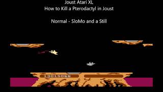 How to Kill a Pterodactyl in Joust on the Atari XL