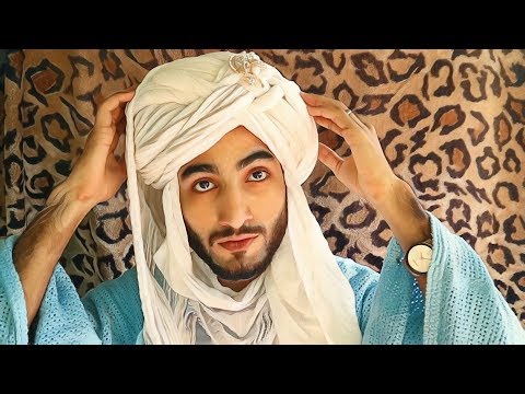 How to Tie Prince Ali's عمامة Turban | Pagdi | Another Aladdin's Turban 2020 | Amaan Ullah