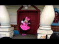 キャラグリちょこっと動画★トゥーンタウンのミニー他、お見送り♪