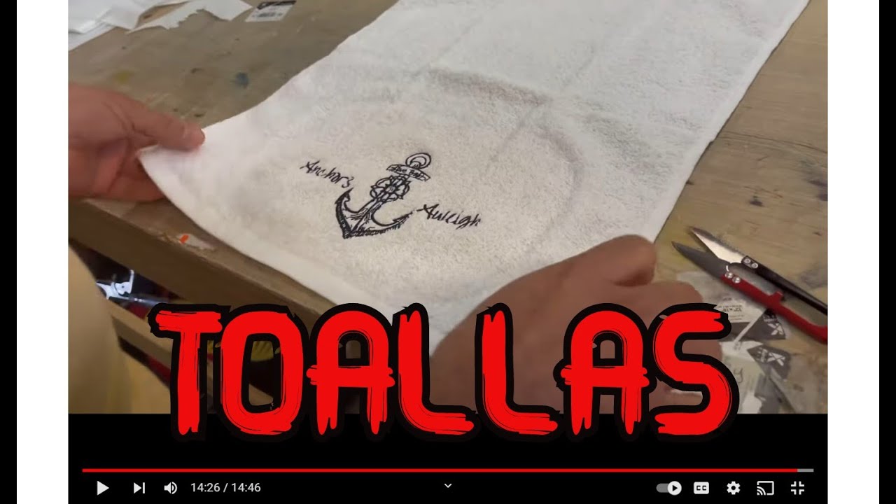 Como bordar una toalla de mano, como bordar toallas, how i can embroidery a towell
