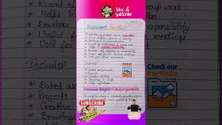 Portfolio🧑🎓 CDP 😍💯📑 ONE SHOT 💉#viral #new #ctet #shortvideo #trending #song #trick #cdp #htet#funny