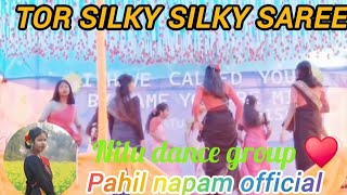 Tor silky silky saree, & Neelu dance group Pahil napam official #nagpuri song,Nilu dance group  Thumb