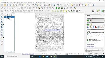 SEC paper GIS Unit 2 Reprojection of Scanned Maps using Q GIS