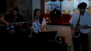 Jamie Holka Guitar BMR4 s Jay Moynihan Sax Exchange 3 16 2012 Buffalo NY