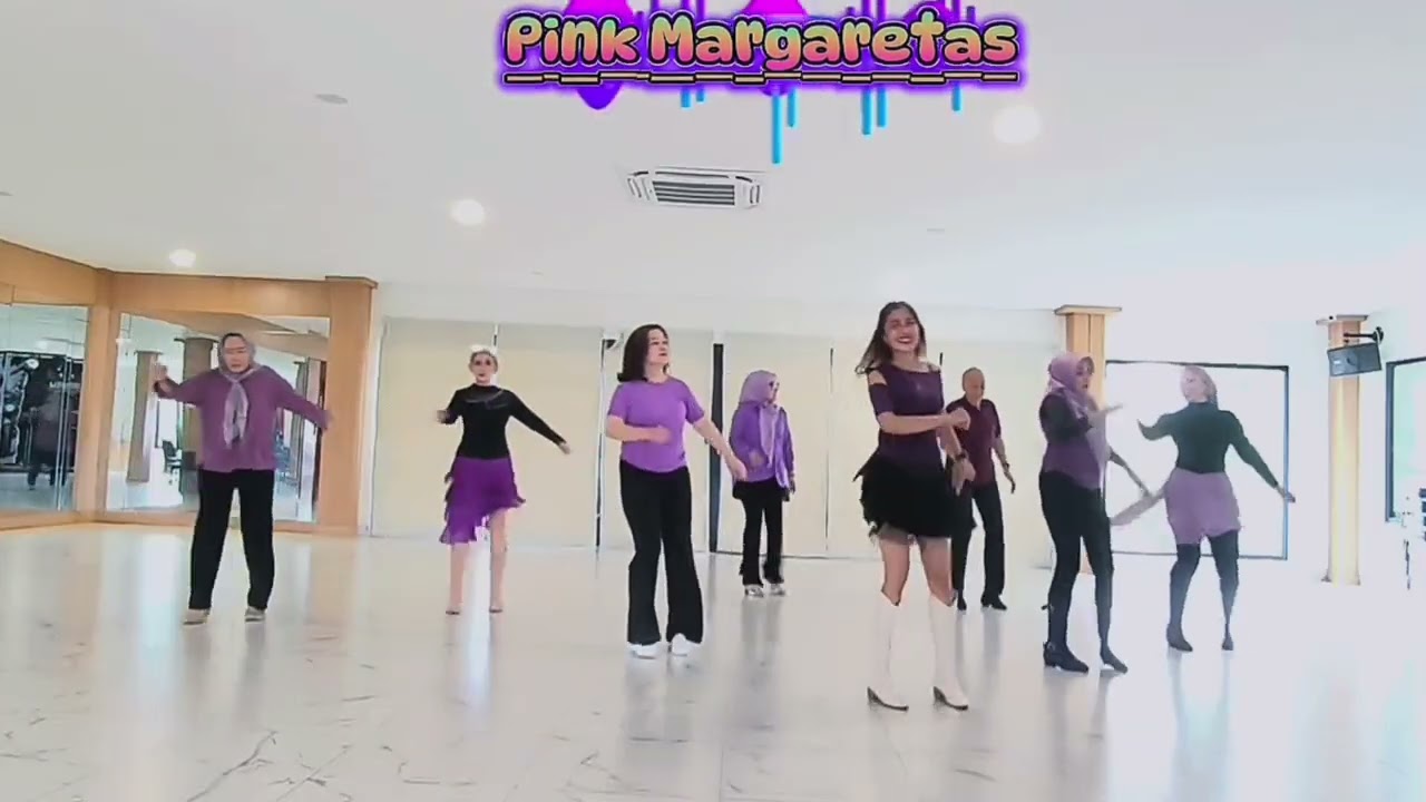 Pink Margaretas - Linedance // Joey Warren (USA) & Ryan Hunt (UK)// Intermediate - February 2026