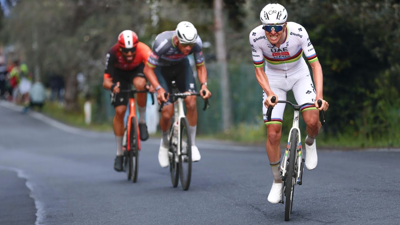 UNSTOPPABLE CYCLING ATTACKS by Tadej Pogačar 2025