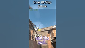 Overpass T-Smokes - Heaven (B-Site) Smoke #cs2 #cs2nades #cs2tips #regentxd