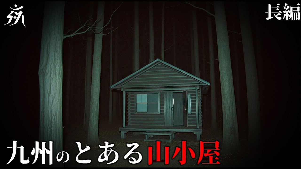 【怪談朗読】九州のとある山小屋【怖い話】単話完結/途中広告無し/作業用BGM/睡眠用BGM【2ch】夜の朗読屋