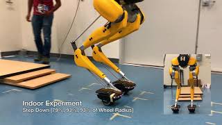Feedback Control for Autonomous Riding of Hovershoes by a Cassie Bipedal Robot