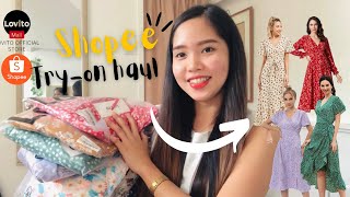 Affordable Shopee Dresses ft. Lovito | Tryon haul