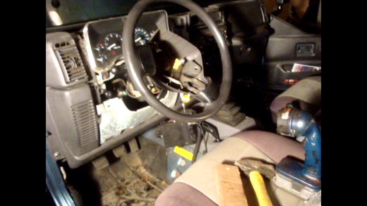 Fix: Jeep TJ Wrangler Steering Wheel Play After Body Lift - YouTube