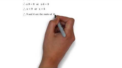 P.S 2.2 Q1 x2 +15x + 54 = 0 and Q2 x2 + x - 20 = 0 Quadratic Equations Chapter 2 Class 10th