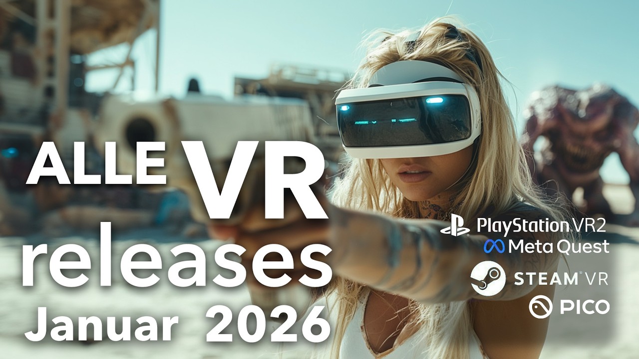 Neue VR Games Im Januar 2026 PSVR2 Meta Quest PCVR PICO YouTube