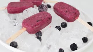 3-Ingredient Yoghurt Berries Popsicles | Healthy Summer Dessert screenshot 4