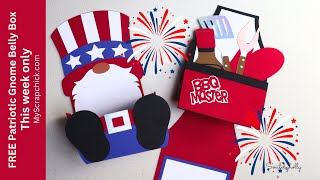 Don't Miss Out: FREE Patriotic Gnome Belly Box File