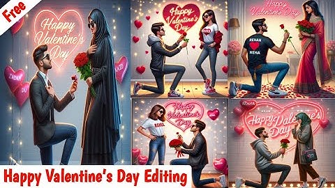 Create 3D Ai valentine