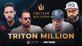 🔴 $500K NLH Triton Million | Triton Poker Series X WSOP Paradise 2024