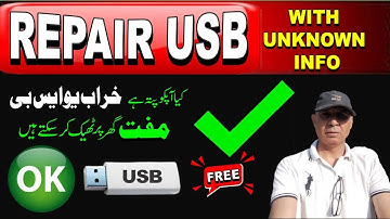 How to Repair USB Showing Unknown Info | How to Fix USB with Unknown Info