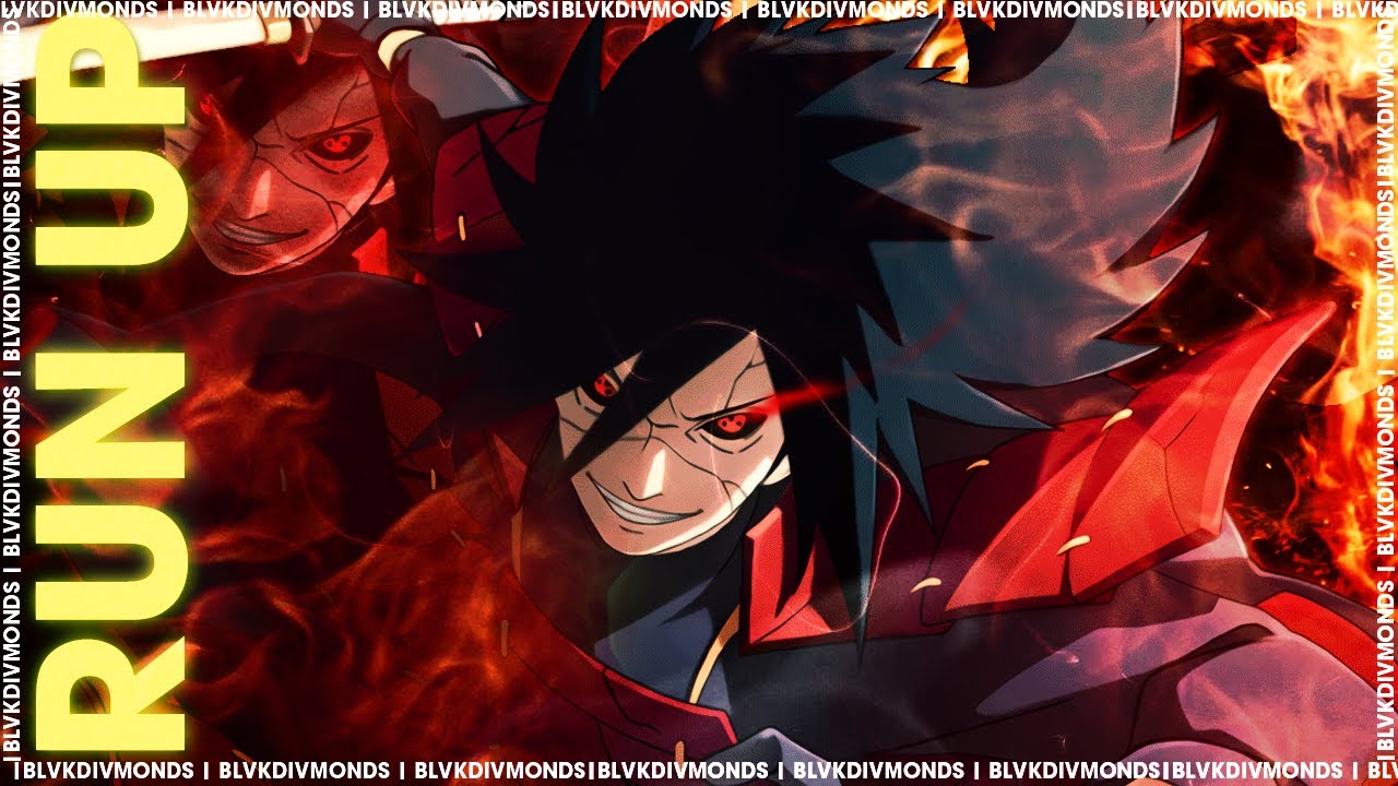 MADARA UCHIHA RAP | " RUN UP " | BLVK DIVMONDS | Prod. by Stoozy