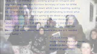 Remembering Julia Taft, Humanitarian