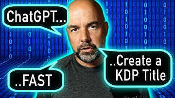 Create KDP Book Titles FAST Using AI - Chat GPT