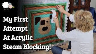 Facing My Fear of Steam Blocking Acrylic!