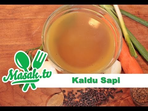 Video: Cara Membuat Kaldu Daging