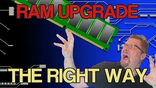 RAM Upgrade Tutorial Part 1