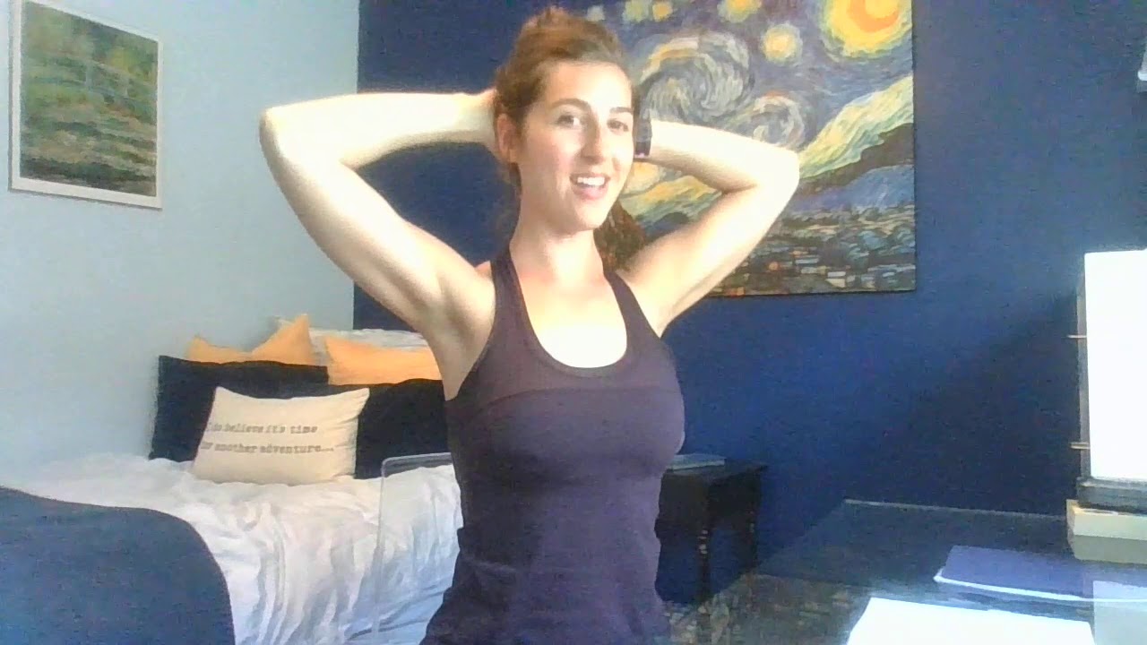 Chair Yoga: 7 Minutes to Fix Poor Posture and Wrist Pain - YouTube