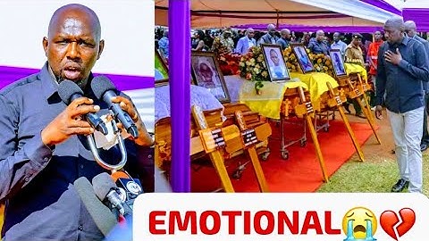 FAKE LANDSLIDE VICTIMS WARNED💔😭 Listen To Emotional CS Murkomen Today at Chesongoch Landslide Burial