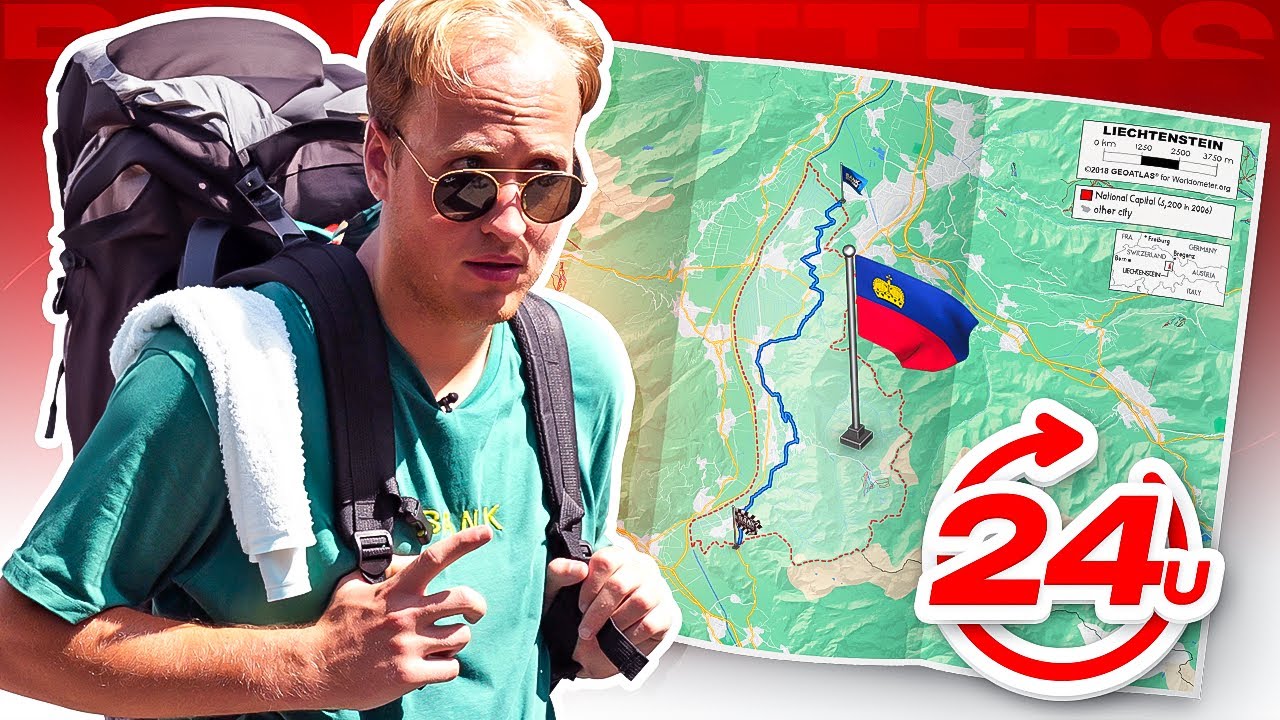 BANKZITTERS LOPEN DOOR HEEL LAND IN 24 UUR