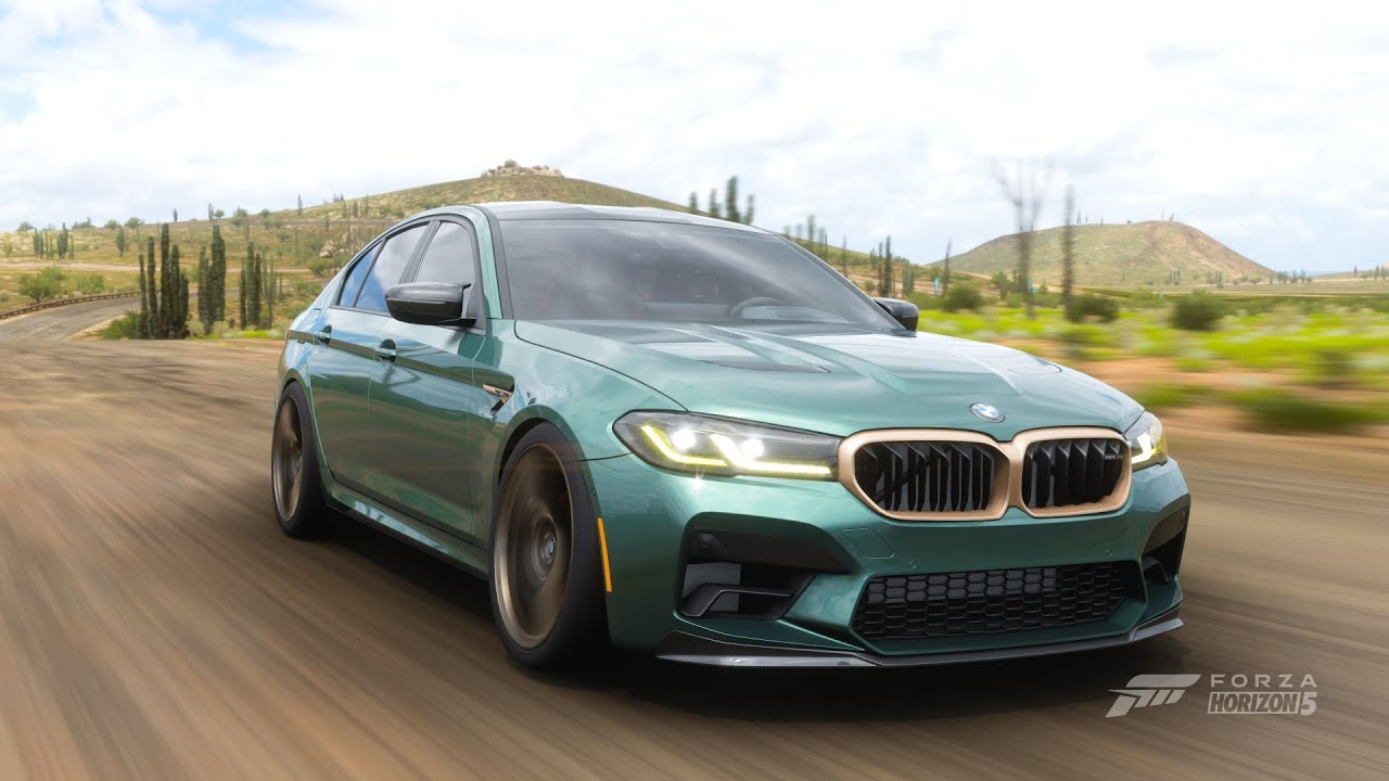 BMW M5 CS (2022) - 900HP | Forza Horizon 5 | Steering Wheel Gameplay